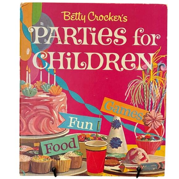 VTG 1964 Betty Crocker's Parties for Children Book, Second Printing, HC - Picture 1 of 6